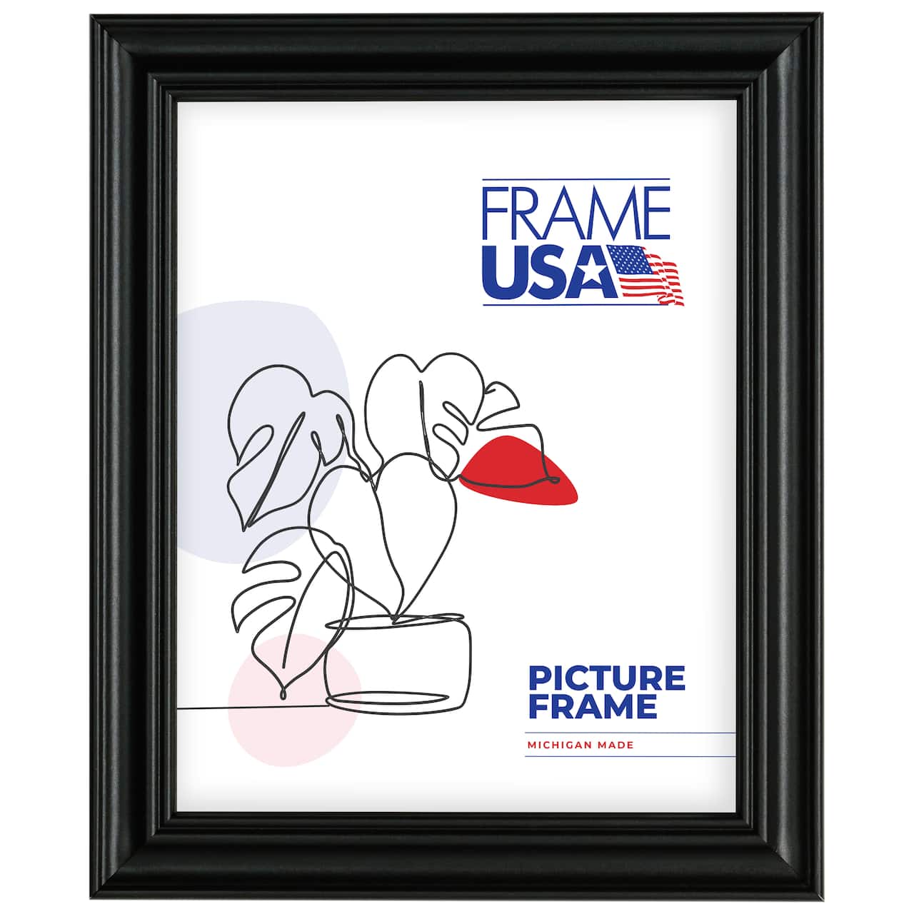 Frame USA Value Added Black Single Image Picture Frame